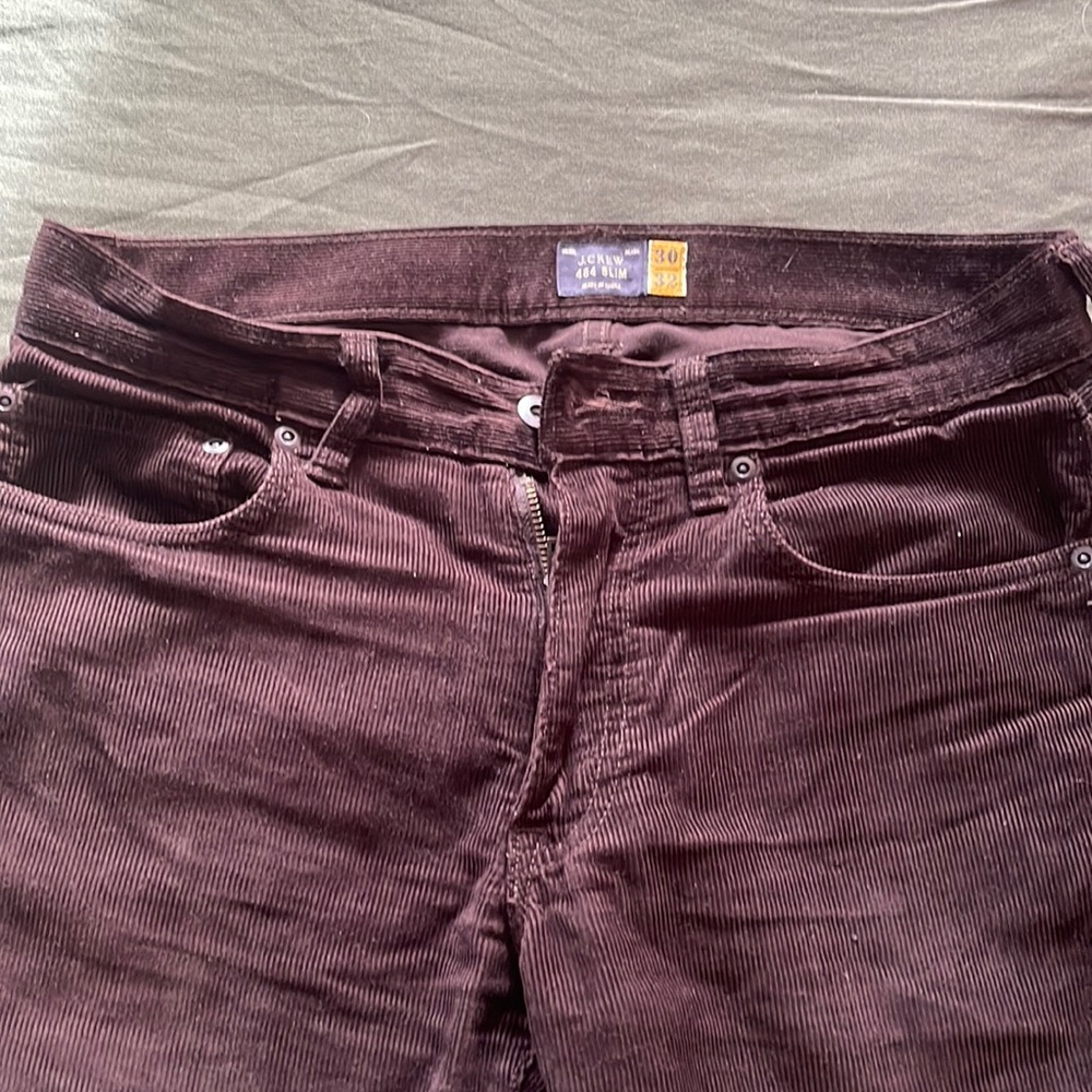 J Crew 484 cords — brown — 30x32
